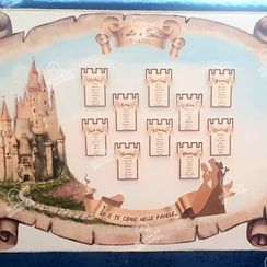 Tableau tema Disney Castello fiabe
